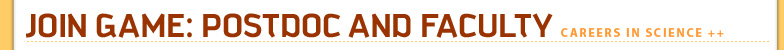 Join Game: Postdoctoral Opportunities
